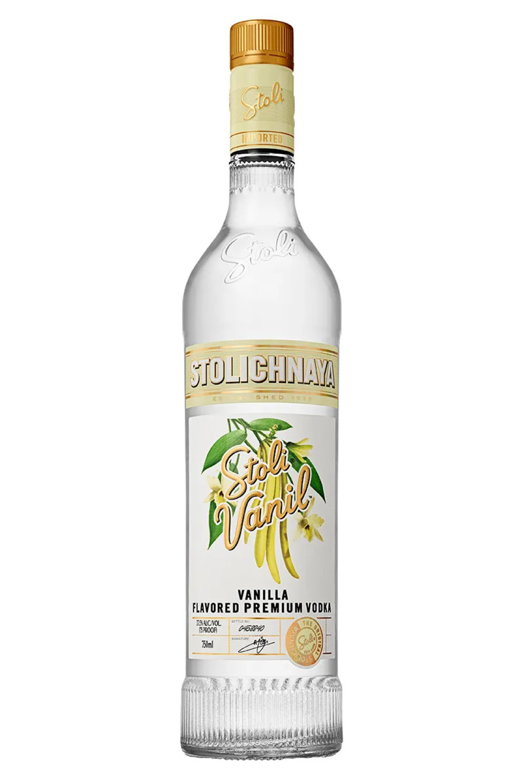 STOLICHNAYA VODKA VANILLA 750ML